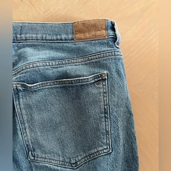 Madewell Women's Light Blue Straight-Leg Jeans - Picture 5 of 6